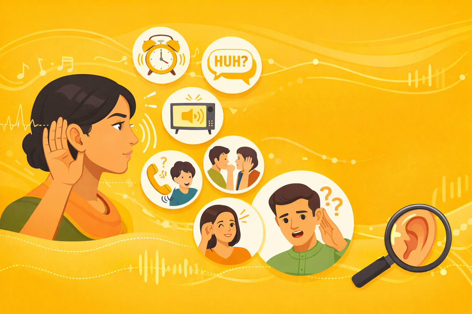 6 simple indicators to help you detect your hearing loss at an early stage.